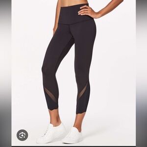 Lululemon Wunder under cropped leggings